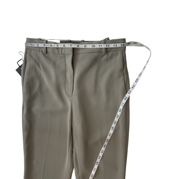 Aritzia Babaton Program/Quant Pant (size 6) High Rise Flare Olive Leaf Green - Picture 13 of 15